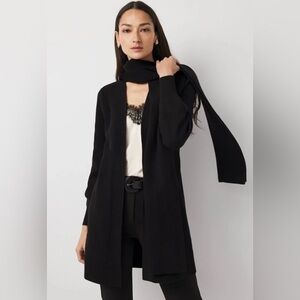 White House Black Market Black Cardigan